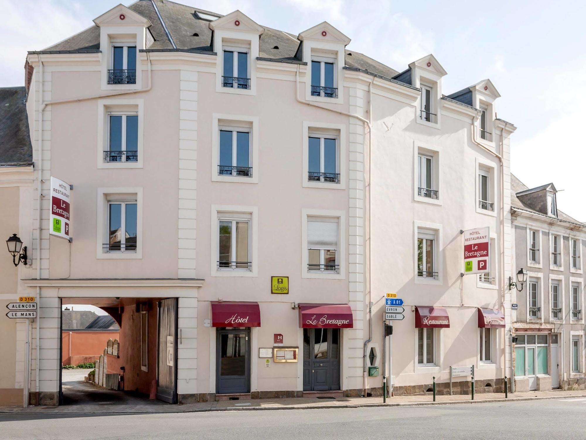 Logis Le Bretagne Hotel Sillé-le-Guillaume Exterior foto